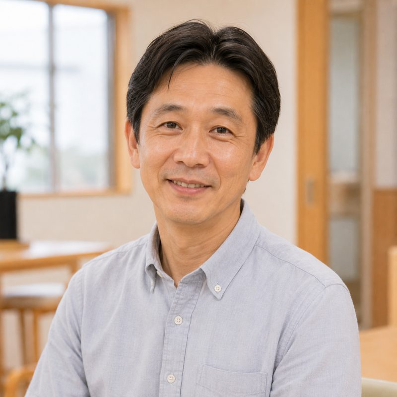 50代・利用者のご家族（架空の人物イメージ）