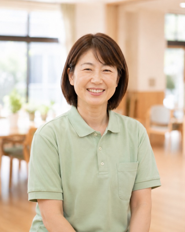 40代・未経験入職の女性スタッフ(イメージ)