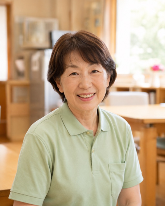 50代・勤続長めの女性スタッフ(イメージ)