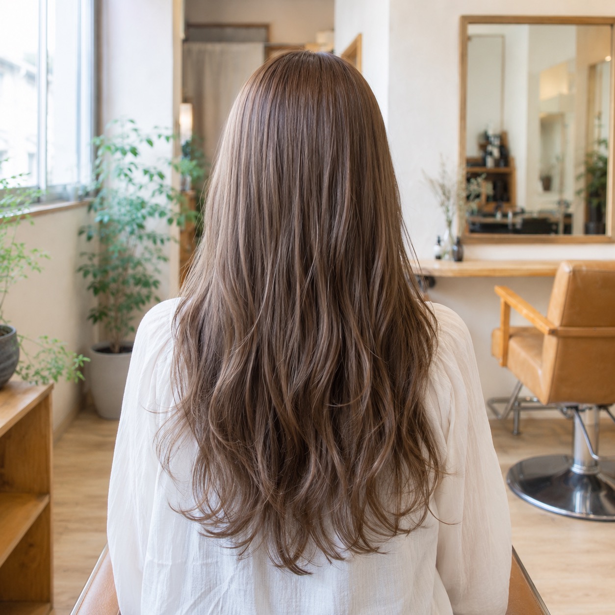 艶やかなストレートロング（掲載イメージ）