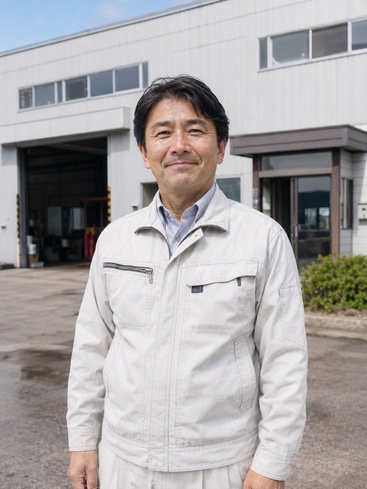 代表取締役の写真(イメージ)
