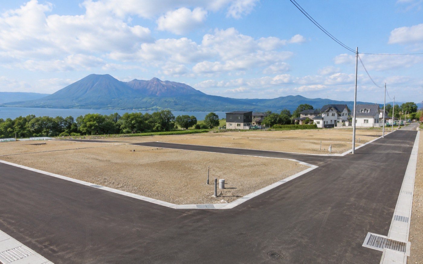 宅地造成工事の完成（イメージ）