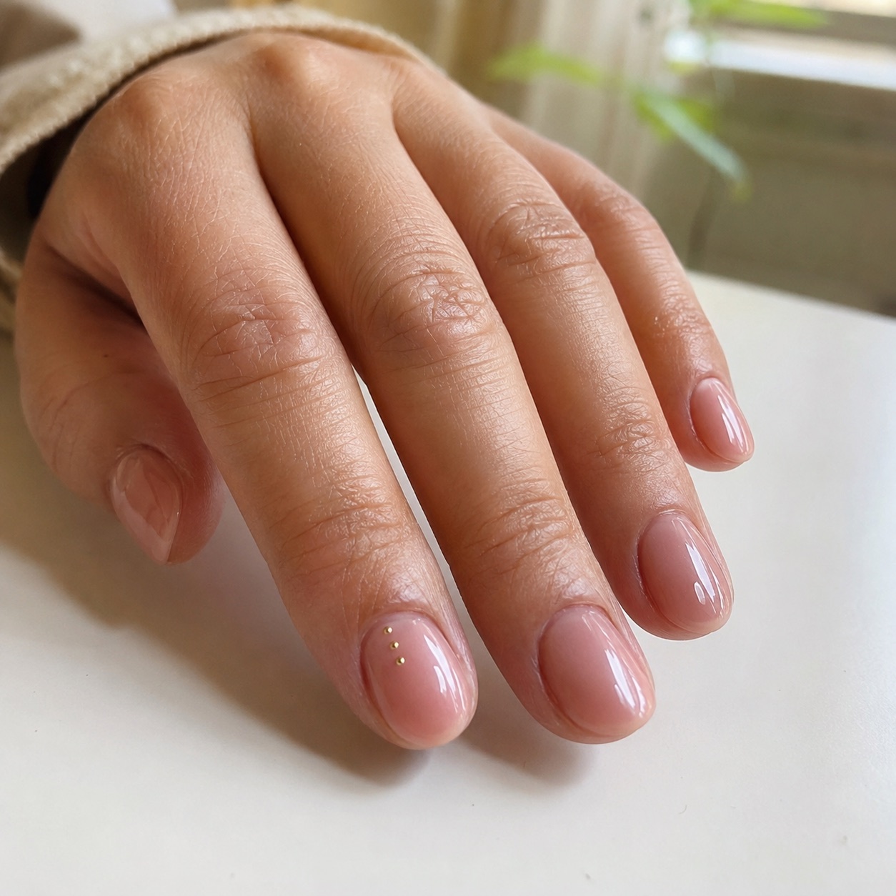ホワイトグリッターの華やかな仕上がり（掲載イメージ）